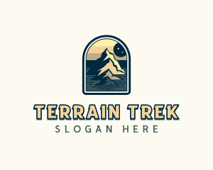 Trek Summit Mountain logo design