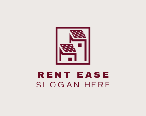 House Roofing Property logo design