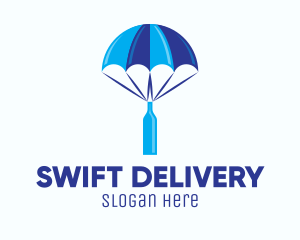 Delivery - Blue Bottle Delivery logo design