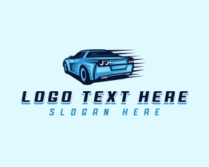 Car Racing - Auto Car Mechanic logo design