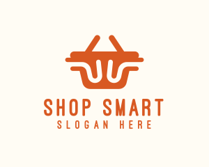 Shopping Basket Retail logo design