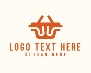 Shopping Basket Retail Logo