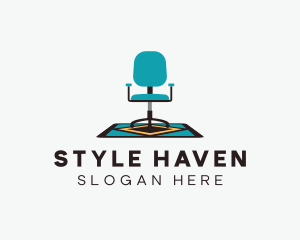 Furniture - Chair Carpet Furniture logo design