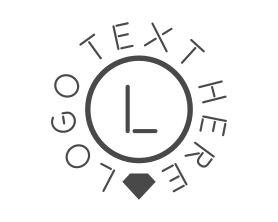 Text - Circle Letter Text logo design