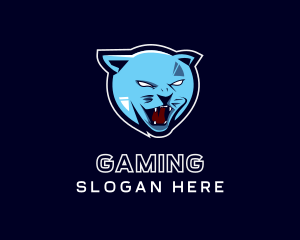 Angry Feline Cat Logo