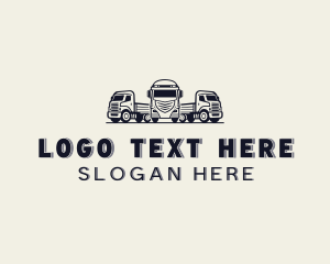 Truck - Truck Logistic Cargo logo design