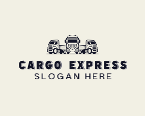 Cargo - Truck Logistic Cargo logo design