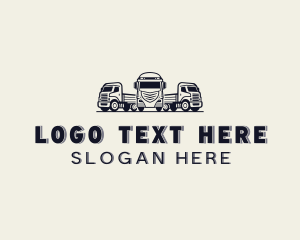 Logistics - Truck Logistic Cargo logo design