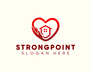 Orphanage - Heart Foundation Realty logo design