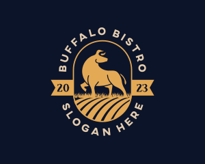 Buffalo Bull Livestock logo design