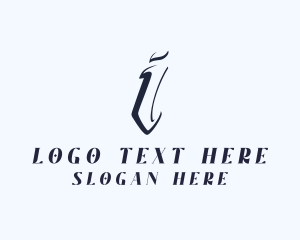 Letter I - Stylish Fashion Accessory logo design