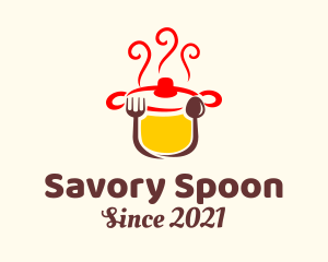 Soup - Hot Soup Kitchen logo design