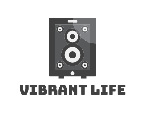 Live - Audio Speaker logo design
