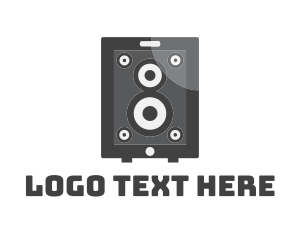 House Music - Audio Speaker logo design