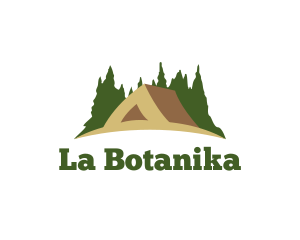 Forest Tent Camping Logo