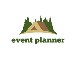 Forest Tent Camping Logo