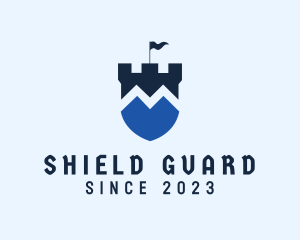 Defense - Castle Shield Defense logo design