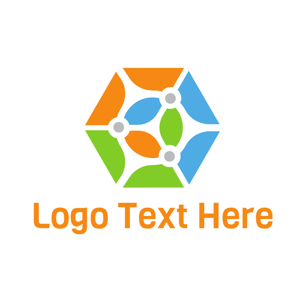 Colorful Hexagon Shape Logo | BrandCrowd Logo Maker