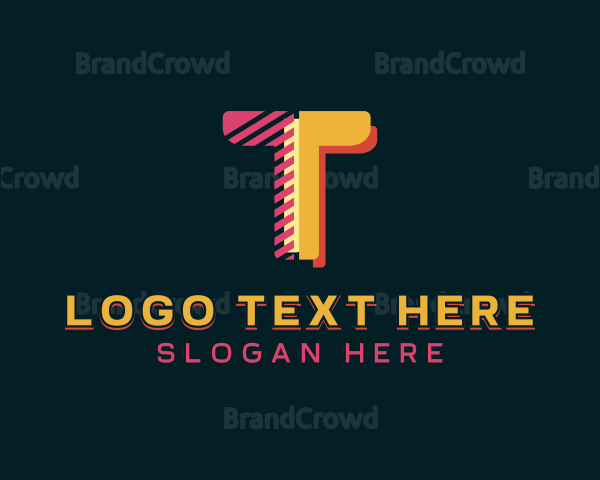 Stylish Company Letter T Logo