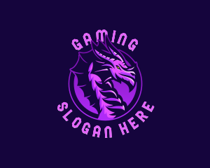 Mythical Dragon Gaming logo design