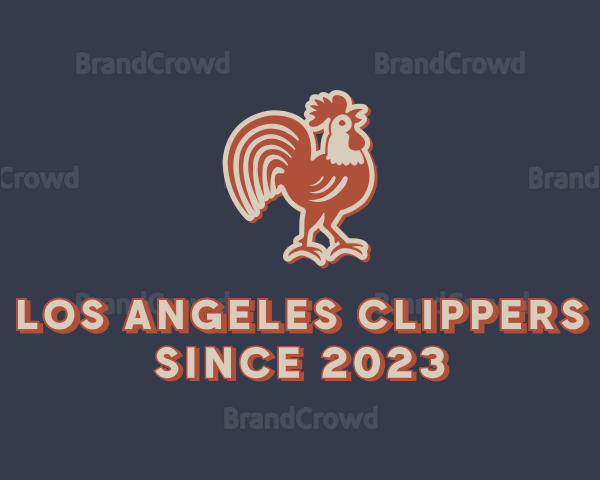 Farm Rooster Chicken Logo