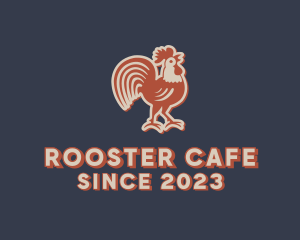 Farm Rooster Chicken logo design