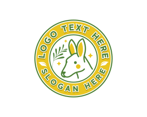 Thylacine - Australian Wild Kangaroo logo design