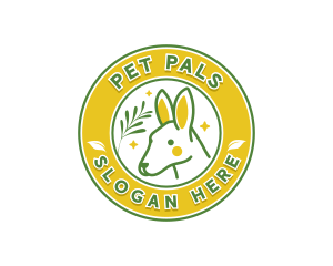 Australian Wild Kangaroo logo design