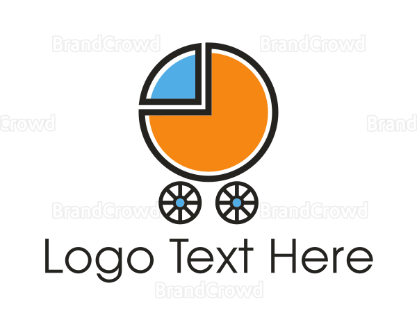 Baby Pram Stroller Logo