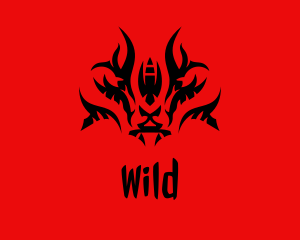 Undead - Flame Evil Goat logo design