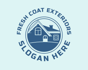 Exterior - House Property Emblem logo design
