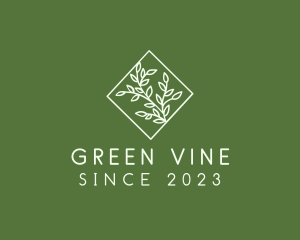 Vine - Botanical Vine Garden logo design