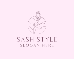 Flower Styling Florist logo design