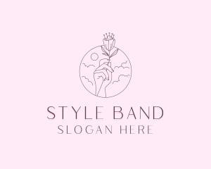 Flower Styling Florist logo design