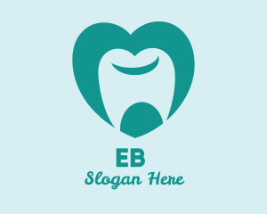 Clinic - Tooth Heart Dentist logo design