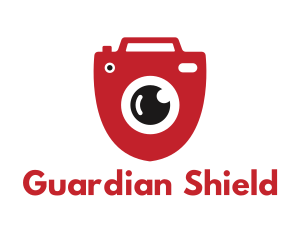 Shield Red Cam logo design