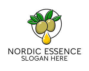 Coconut Essential Oil  logo design