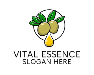 Coconut Essential Oil  logo design