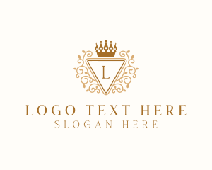 Lettermark - Luxury Shield Royalty logo design