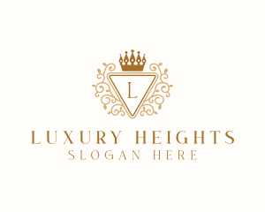 Luxury Shield Royalty logo design