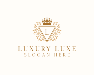 Luxury Shield Royalty logo design