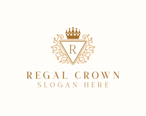 Luxury Shield Royalty logo design