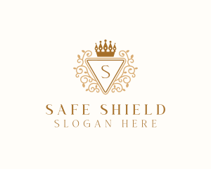 Luxury Shield Royalty logo design