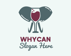 Elephant Wine Glass Logo