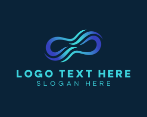 Digital - Infinite Wave Technology logo design