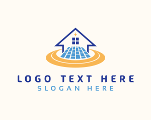 House Tile Flooring Logo