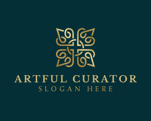 Elegant Floral Pattern logo design