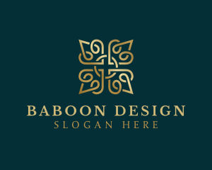 Elegant Floral Pattern logo design