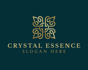 Elegant Floral Pattern logo design