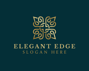 Elegant Floral Pattern logo design